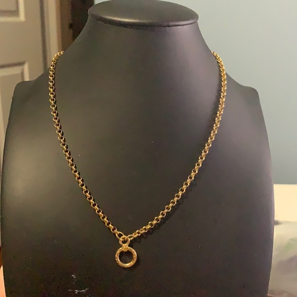 myka Jewelry Nwt Myka Bright Gold Fine Chain Necklace Poshmark